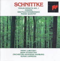 Alfred Schnittke (1934-1998) • Violin Sonata No. 1 CD • Mark Lubotsky