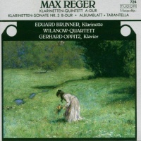 Max Reger (1873-1916) • Klarinetten-Quintett A-Dur CD • Eduard Brunner