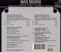 Max Reger (1873-1916) • Klarinetten-Quintett A-Dur CD • Eduard Brunner
