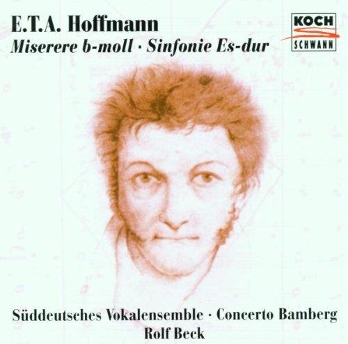 E. T. A. Hoffmann (1776-1822) • Miserere b-Moll • Sinfonie Es-dur CD