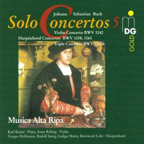 Johann Sebastian Bach (1685-1750) • Solo Concertos Vol. 5 CD