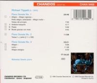 Michael Tippett (1905-1998) • Piano Sonatas Nos. 1-3 CD