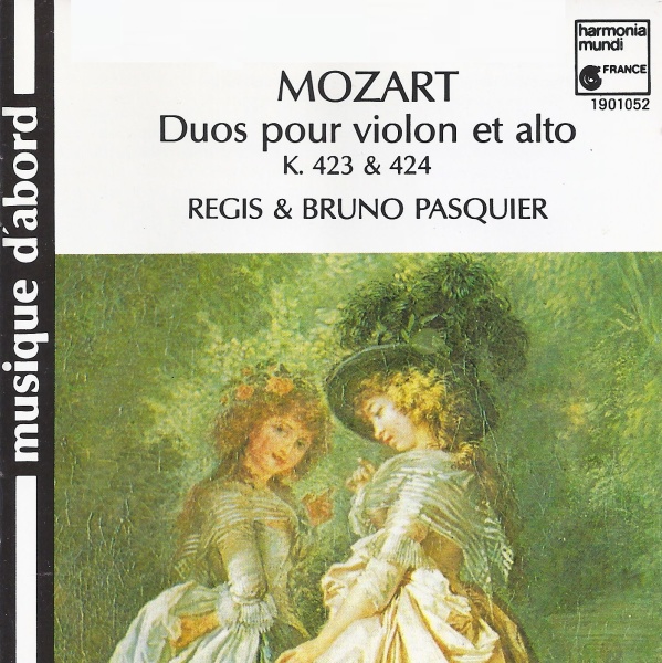 Wolfgang Amadeus Mozart (1756-1791) • Duos pour violon et alto CD