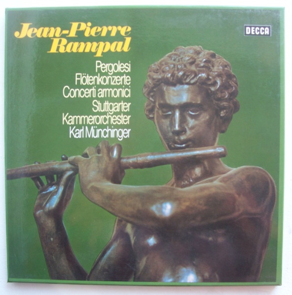 Pergolesi (1710-1736) • Flötenkonzerte 2 LPs • Jean-Pierre Rampal
