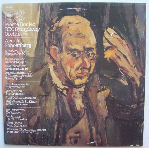 Arnold Schönberg (1874-1951) • A Survivor from Warsaw LP • Pierre Boulez