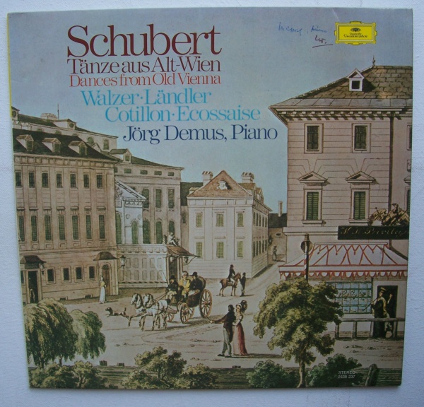 Franz Schubert (1797-1828) • Tänze aus Alt-Wien LP • Jörg Demus