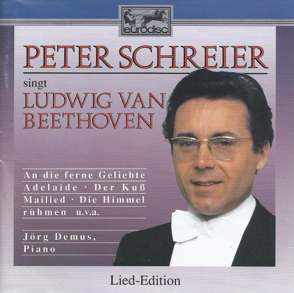 Peter Schreier singt Ludwig van Beethoven (1770-1827) CD