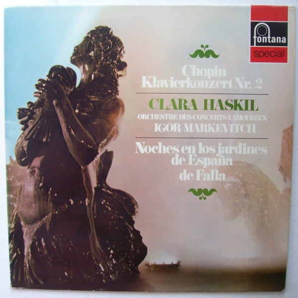 Clara Haskil: Frédéric Chopin (1810-1849) • Klavierkonzert Nr. 2 LP