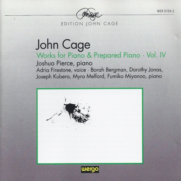 John Cage (1912-1992) • Works for Piano & Prepared Piano Vol. IV CD