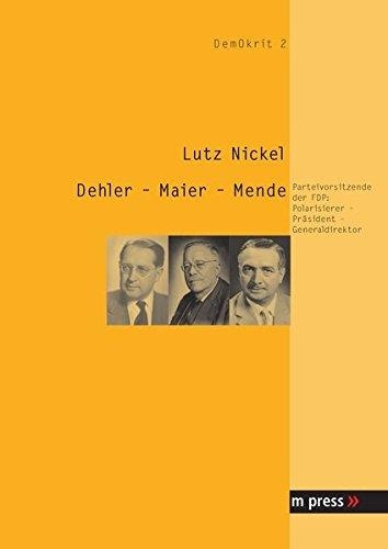 Lutz Nickel • Dehler - Maier - Mende