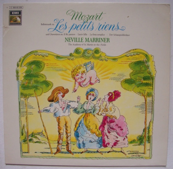 Wolfgang Amadeus Mozart (1756-1791) • Les petits Riens LP