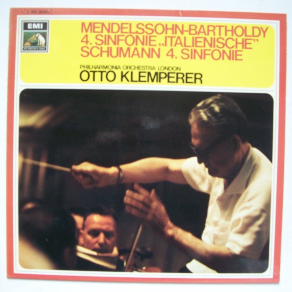 Otto Klemperer: Mendelssohn-Bartholdy (1809-1847) • 4. Sinfonie Italienische LP