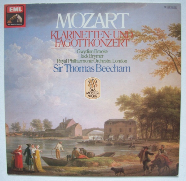 Wolfgang Amadeus Mozart (1756-1791) • Klarinetten- und Fagottkonzert LP