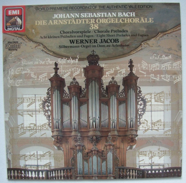 Johann Sebastian Bach (1685-1750) • Die Arnstädter Orgelchoräle 2 LPs