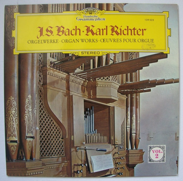 Johann Sebastian Bach (1685-1750) • Orgelwerke Vol. 2 LP
