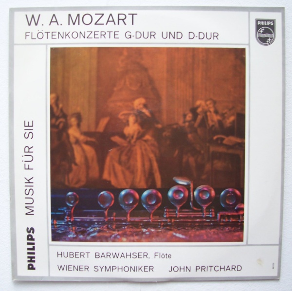 Mozart (1756-1791) • Flötenkonzerte G-Dur und D-Dur LP • Hubert Barwahser