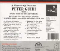 Peter Guidi • A Weaver of Dreams CD