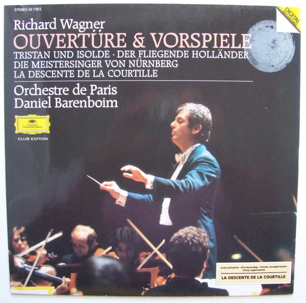 Daniel Barenboim: Richard Wagner (1813-1883) - Ouvertüre & Vorspiele LP