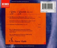 Béla Bartók (1881-1945) • Concerto for Orchestra - The Miraculous Mandarin CD
