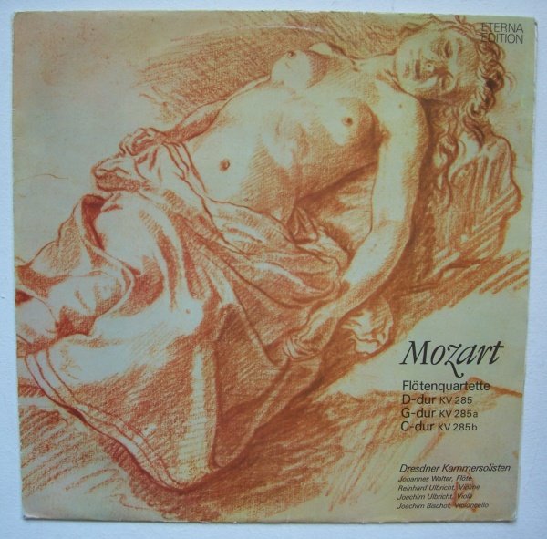 Wolfgang Amadeus Mozart (1756-1791) • Flötenquartette LP • Johannes Walter