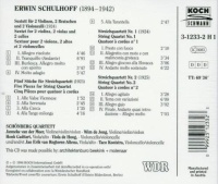 Erwin Schulhoff (1894-1942) • Kammermusik / Chamber...