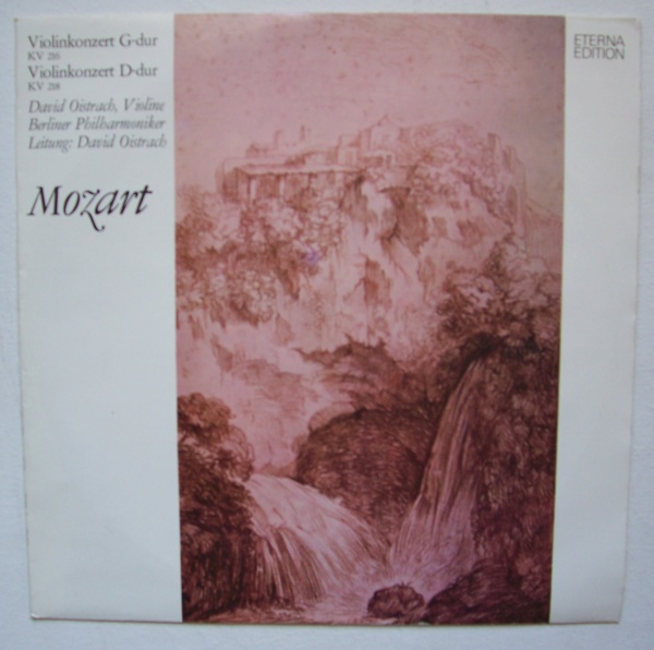 Mozart (1756-1791) • Violinkonzert G-Dur KV 216 LP • David Oistrach