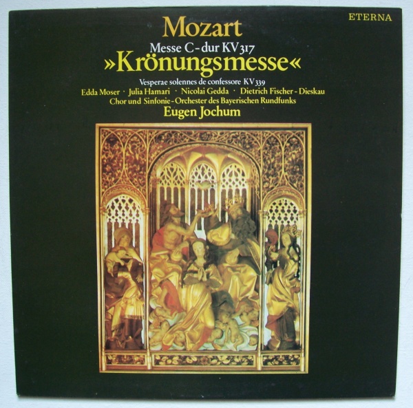 Wolfgang Amadeus Mozart (1756-1791) • Krönungsmesse LP • Eugen Jochum