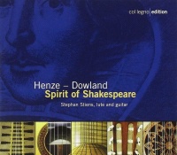Henze - Dowland • Spirit of Shakespeare 2 CDs