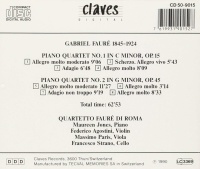 Gabriel Fauré (1845-1924) • Piano Quartets CD