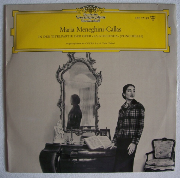 Maria Meneghini-Callas in der Titelpartie der Oper La Gioconda (Ponchielli) 10"