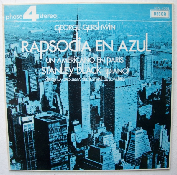 George Gershwin (1898-1937) - Rapsodia en Azul LP - Stanley Black