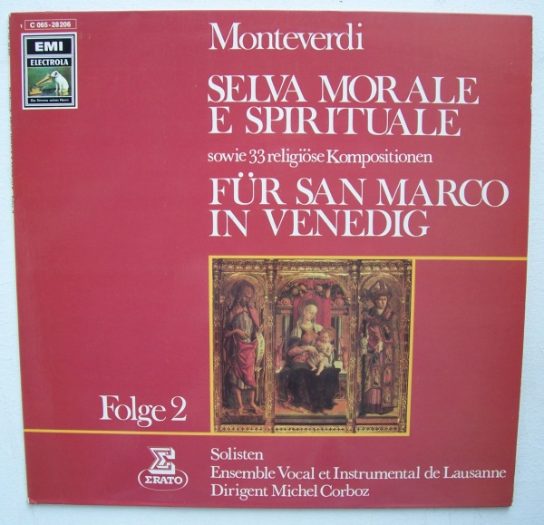 Claudio Monteverdi (1567-1643) – Selva Morale E Spirituale, Folge 2 LP