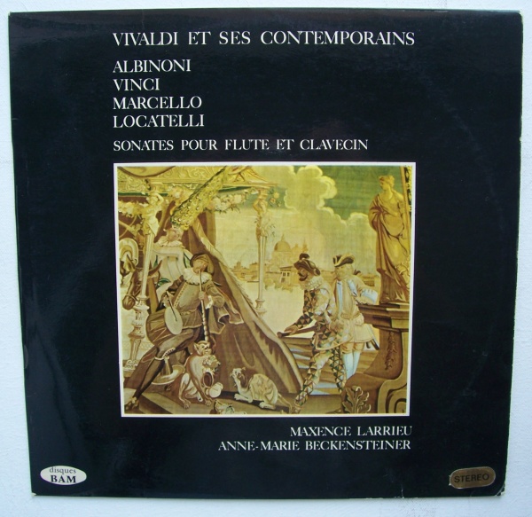 Vivaldi et ses Contemporains • Sonates pour Flute et Clavecin LP
