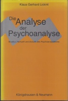 Klaus Gerhard Lickint • Die Analyse der Psychoanalyse