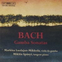 Johann Sebastian Bach (1685-1750) • Gamba Sonatas CD