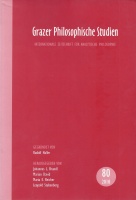 Grazer Philosophische Studien • Vol. 80 - 2010