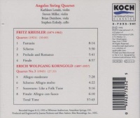Kreisler - Korngold • Quartets CD