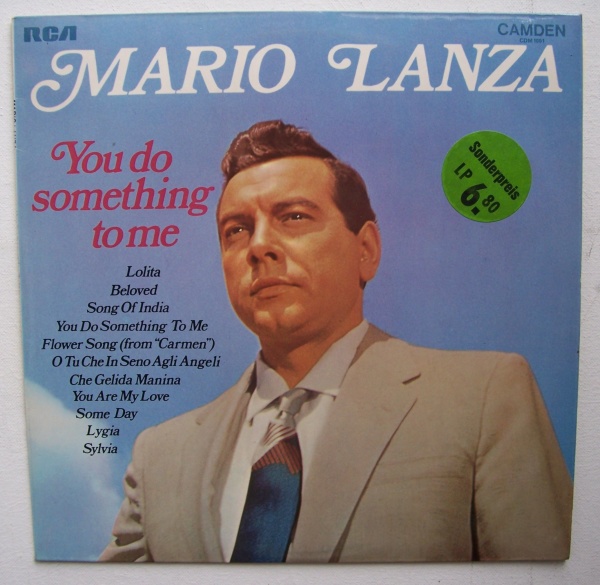 Mario Lanza • You do something to me LP
