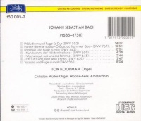 Johann Sebastian Bach (1685-1750) • Orgelwerke I / Organ Works I CD