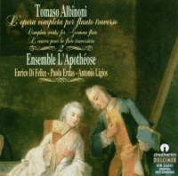 Tomaso Albinoni (1671-1750) • Lopera completa per flauto traverso Vol. 2 CD