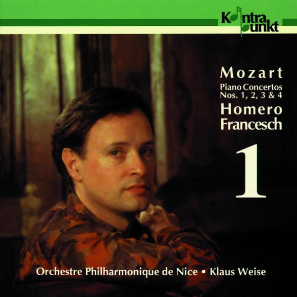 Homero Francesch: Mozart (1756-1791) • Piano Concertos Vol. 1 CD