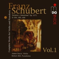 Franz Schubert (1797-1828) • Complete Works for Violin and Pianoforte Vol. 1 CD