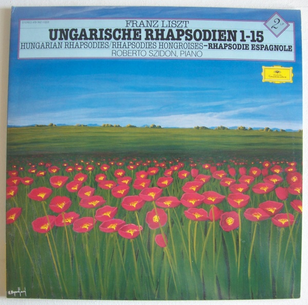 Franz Liszt (1811-1886) • Ungarische Rhapsodien 1-15 2 LPs • Roberto Szidon