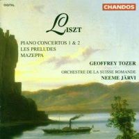 Franz Liszt (1811-1886) • Piano Concertos 1 & 2 CD • Geoffrey Tozer