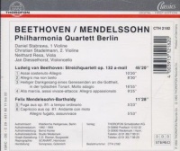 Beethoven / Mendelssohn • Streichquartette CD