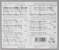 Wolfgang Amadeus Mozart (1756-1791) • Opere per Organo CD