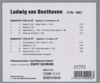 Ludwig van Beethoven (1770-1827) • Symphonien Nr. 4 op. 60 & Nr. 7 op. 92 CD