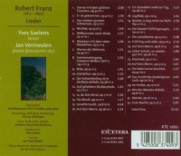 Robert Franz (1815-1892) • Lieder CD