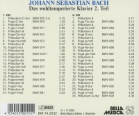 Johann Sebastian Bach (1685-1750) • Das Wohltemperierte Klavier, Teil 2 2 CDs