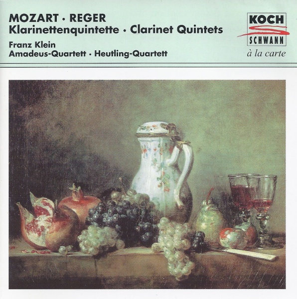 Wolfgang Amadeus Mozart (1756-1791) • Klarinettenquintette • Clarinet Quintets CD